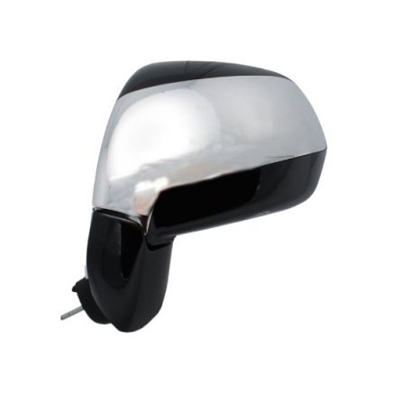 Acessar a peça Espelho retrovisor esquerdo, elétrico, convexo, aquecido, rebatível, cromado, cortesia (9 pinos)