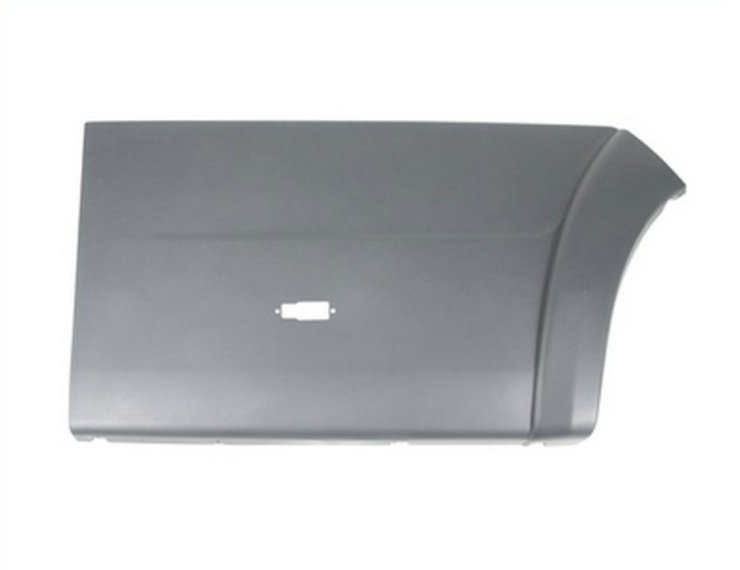 Acessar a peça Friso guarda lamas traseiro direita, cinzenta, com clipes