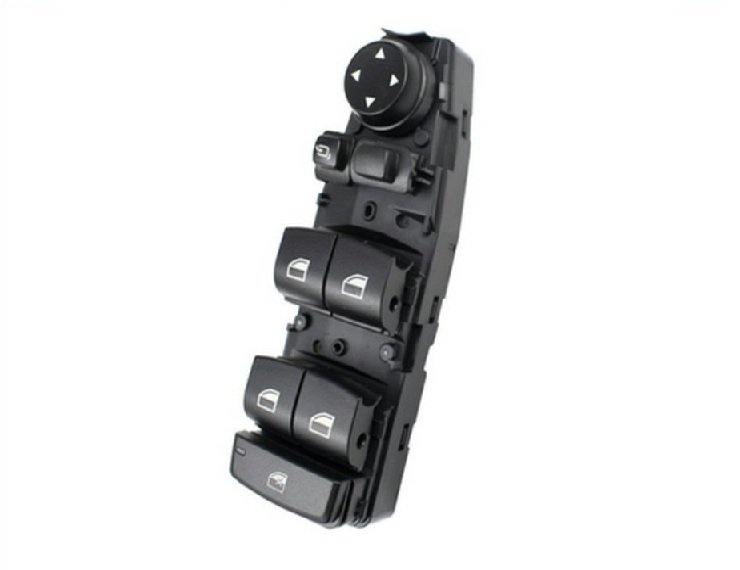 Painel 4 interruptores elevador vidro dianteiro esquerdo, preto, função espelho revatibel (8 pinos) BMW-X2 pour BMW X2  pour BMW X2