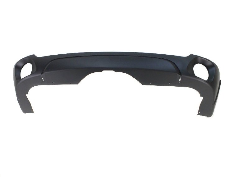 Para-choques inferior traseiro, preto, orifício friso, escape arredondado (Mod. Experience/Excellence) BMW-X5 pour BMW X5  pour BMW X5