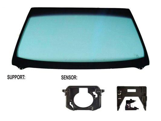 Acessar a peça Para-brisas verde com controlo solar