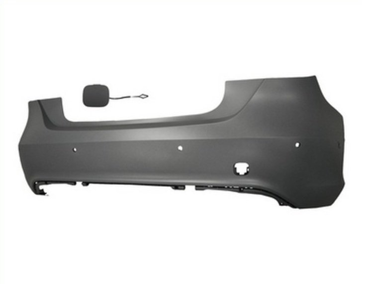 Acessar a peça Para choques traseiro preparado, 6 orifícios sensores