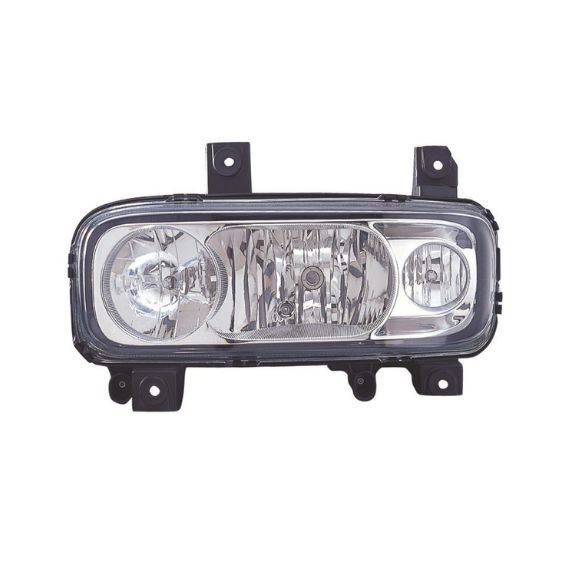 Acessar a peça Farol elétrico direito, com farol nevoeiro frente, H1+H1+H7