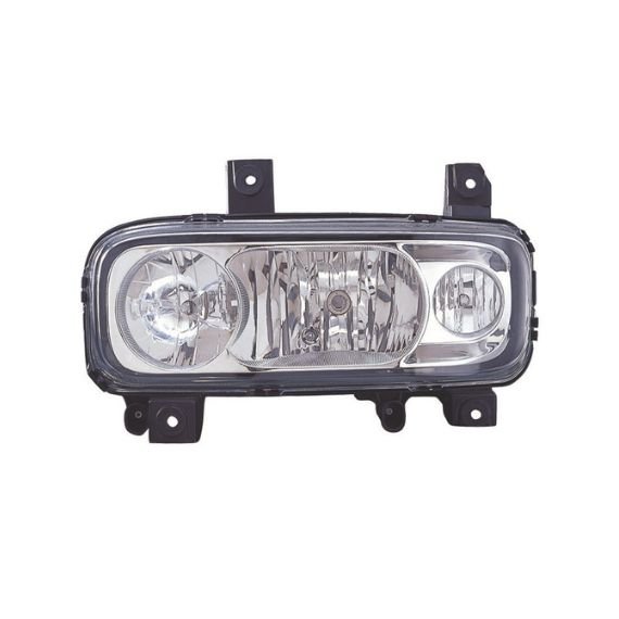 Acessar a peça Farol elétrico esquerdo, com farol nevoeiro frente, H1+H1+H7