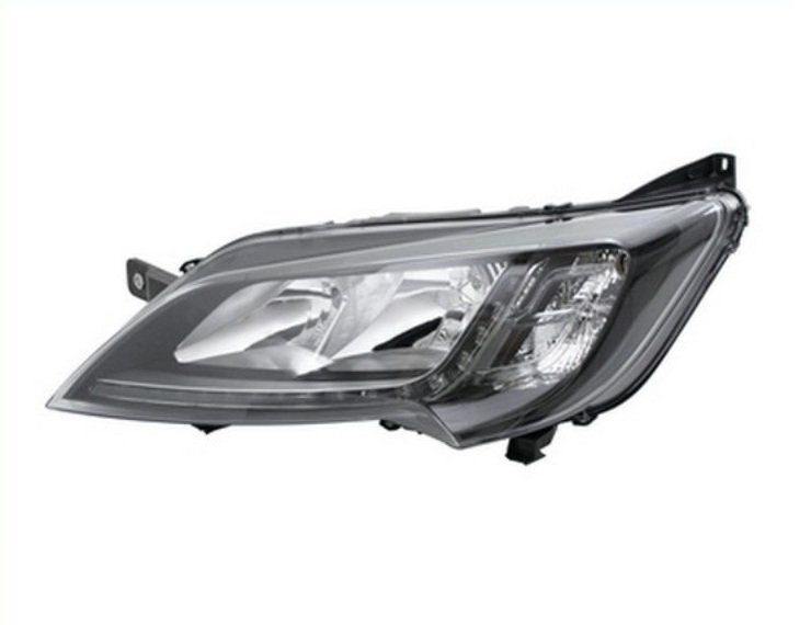 Acessar a peça Farol elétrico esquerdo, preto, H7+H7, LED, farol de curva (Motor)