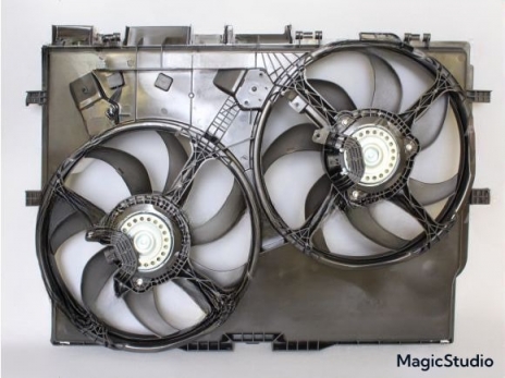 Acessar a peça Ventilador elétrico 2M +2M, 390mm + 390mm Acessar a peça Ventilador elétrico 2M +2M, 390mm + 390mm