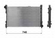 Radiador/Condensador MERCEDES Clase-c Radiador/Condensador MERCEDES Clase-c