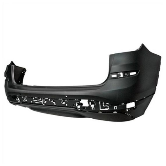 Para-choques tras preparado, orifícios sensores, orifícios molduras, escape duplo esquerda (X-Line) BMW-X3 pour BMW X3  pour BMW X3