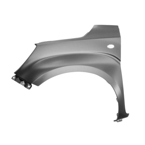 Acessar a peça Guarda lamas frente esquerdo, furo piloto