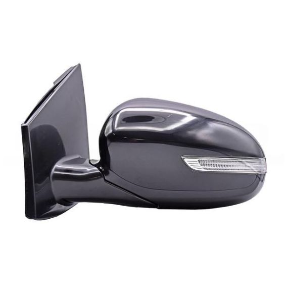 Espelho retrovisor elétrico esquerdo, preto, convexo, com pisca, rebatível ACCESSOIRES CAMION-GUARDALAMAS E CALÇOS pour KIA SPORTAGE  pour KIA SPORTAGE