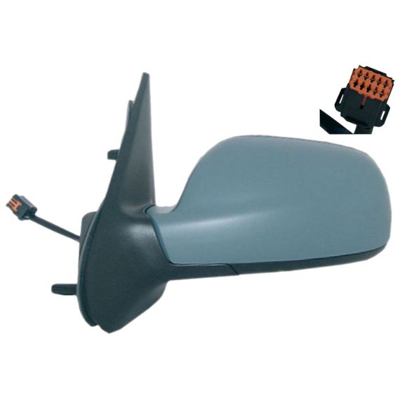 Espelho retrovisor esquerdo elétrico, aquecido, asférico, vidro azul, preparado (a partir de 2003) CITROEN-XSARA pour CITROEN XSARA  pour CITROEN XSARA