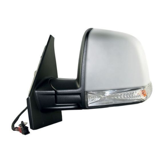 Espelho retrovisor esquerdo elétrico, convexo, aquecido, preparado, com pisca (6 pinos) (1 vidro Combi - Panorama) FIAT-DOBLO  pour FIAT DOBLO   pour FIAT DOBLO
