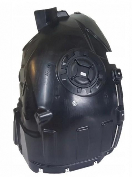 Acessar a peça Cava de roda frente esquerda, parte dianteira, com clipes