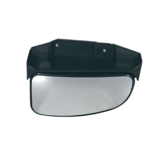 Vidro + suporte espelho retrovisor direito, convexo (Pequeno) (A partir de 1999)