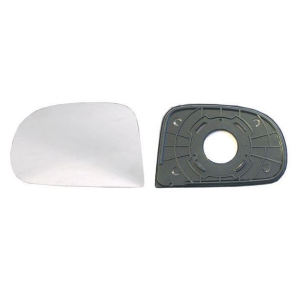 Acessar a peça Vidro + suporte espelho retrovisor esquerdo, convexo (até 2001)