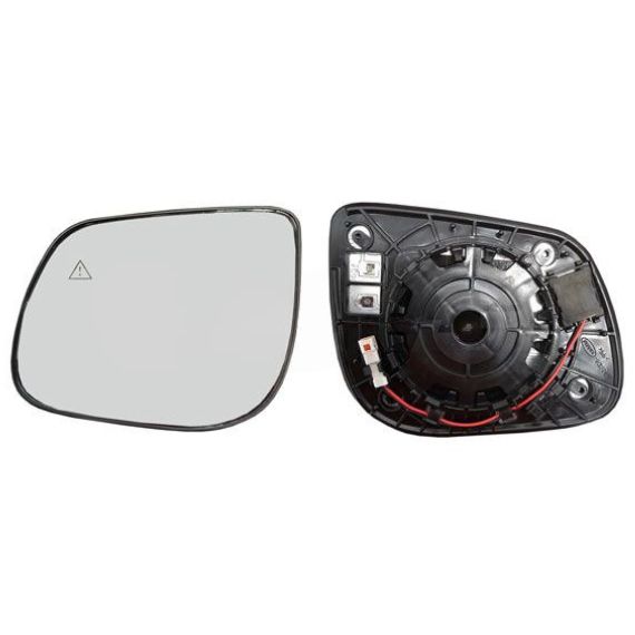 Acessar a peça Vidro + suporte espelho retrovisor esquerdo, convexo, aquecido, side