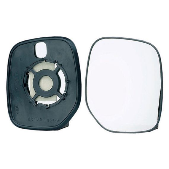 Vidro + suporte espelho retrovisor direito, convexo