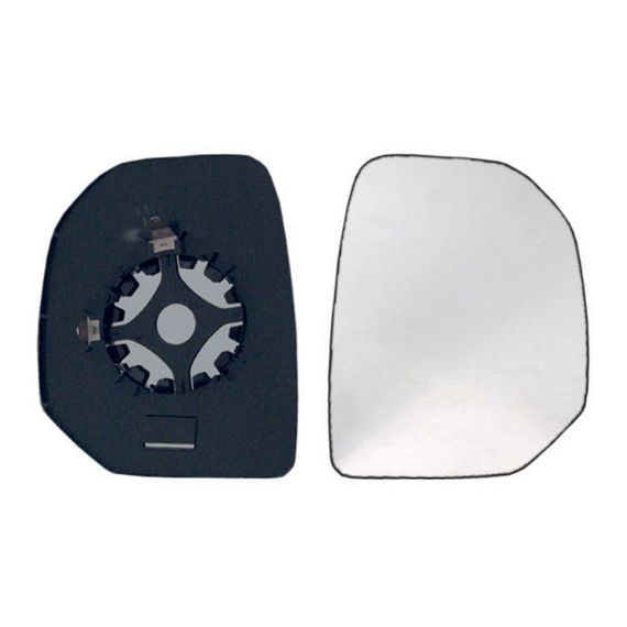 Vidro + suporte espelho retrovisor direito, convexo