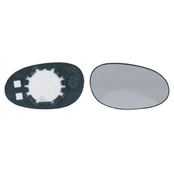 Acessar a peça Vidro + suporte espelho retrovisor direito, convexo
