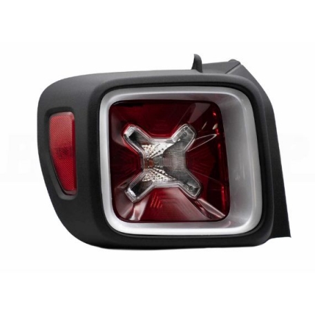 Acessar a peça Farolim traseiro esquerdo, friso preta/prata Acessar a peça Farolim traseiro esquerdo, friso preta/prata