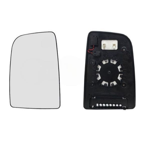 Acessar a peça Vidro + suporte espelho retrovisor esquerdo, convexo, aquecido, side (braço médio/longo)