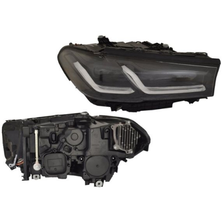 Acessar a peça Farol elétrico direito, LED (Motor)