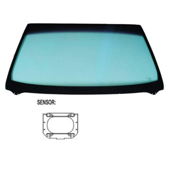 Acessar a peça Para-brisas de cor verde, sensor