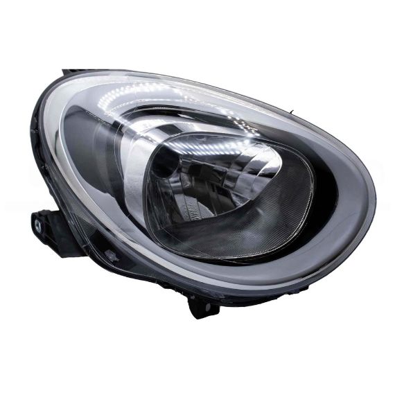 Acessar a peça Farol elétrico direito, preto, H4