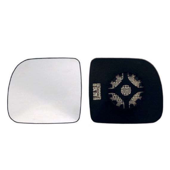 Vidro + suporte espelho retrovisor esquerdo, asférico, aquecido (a partir de 1994) RENAULT-EXPRESS pour RENAULT EXPRESS  pour RENAULT EXPRESS