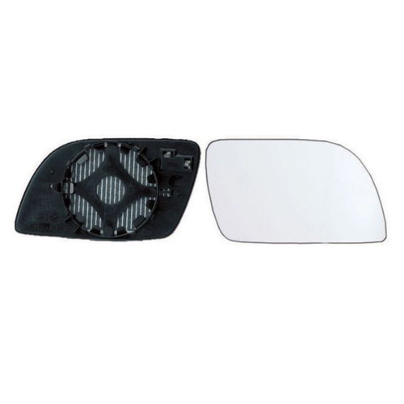 Vidro + suporte espelho retrovisor direito, convexo, aquecido VOLKSWAGEN-POLO pour VOLKSWAGEN POLO  pour VOLKSWAGEN POLO