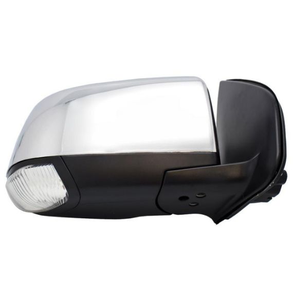 Espelho retrovisor elétrico direito, convexo, aquecido, rebatível, com indicador, cromado (9 pinos) ISUZU-D-MAX pour ISUZU D-MAX  pour ISUZU D-MAX