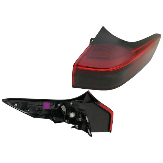 Acessar a peça Farolim traseiro direito exterior, LED