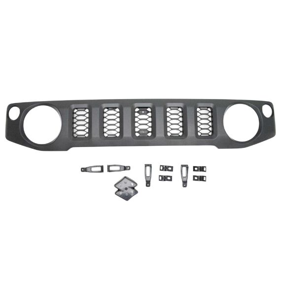 Acessar a peça Grelha preta