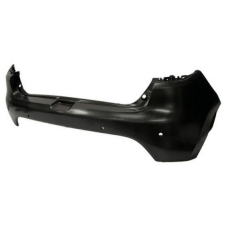 Acessar a peça Para-choques traseiro preto, orifícios sensores