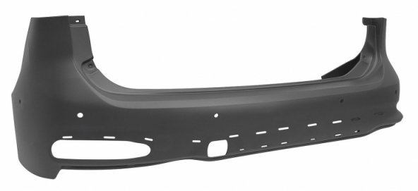 Acessar a peça Para-choques traseiro com primário SW, 6 orifícios para sensores (Mod. Ativo)