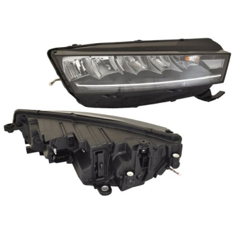 Acessar a peça Farol elétrico direito, LED (Motor)