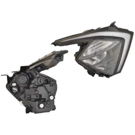 Acessar a peça Farol elétrico direito, LED (Motor)