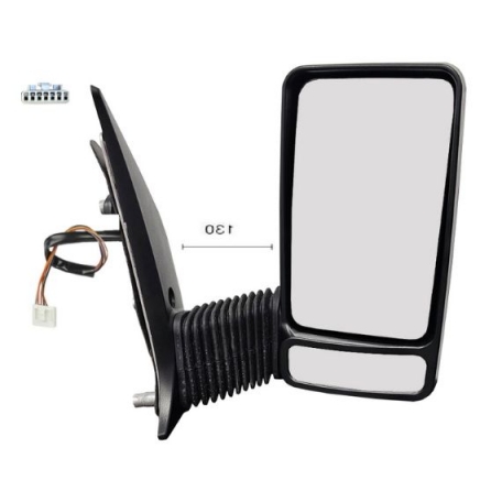 Acessar a peça Espelho retrovisor elétrico direito, convexo, aquecido (5 pinos) (braço medio)