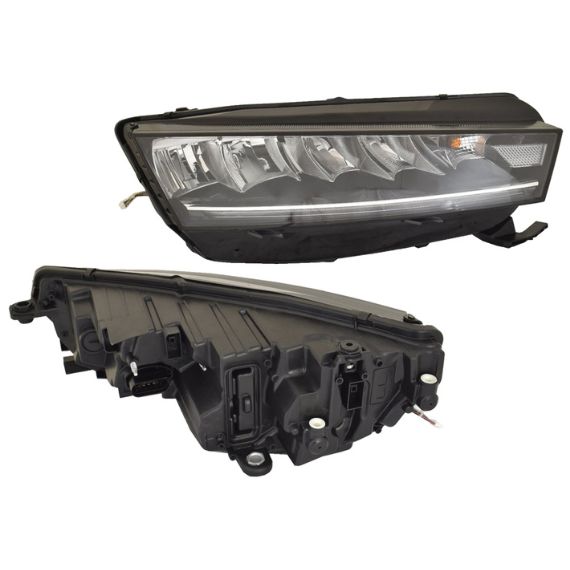 Acessar a peça Farol elétrico direito, LED (Motor)