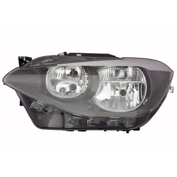 Farol esquerdo com motor H7+H7+PY21W+W21W+H6W