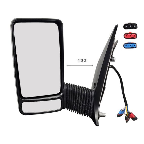 Acessar a peça Espelho retrovisor elétrico esquerdo, convexo, aquecido, com sonda (7 pinos) (braço medio)