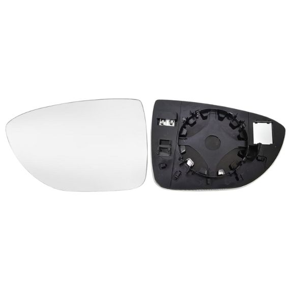 Acessar a peça Vidro + suporte espelho retrovisor esquerdo, convexo, aquecido