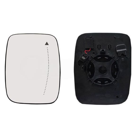 Acessar a peça Vidro + suporte espelho retrovisor esquerdo, asférico, aquecido, side