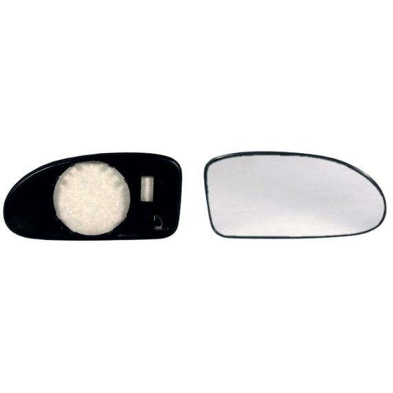 Acessar a peça Vidro com suporte direito convexo, suporte redondo