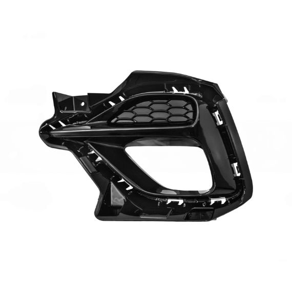 Acessar a peça Grelha para-choques frente esquerdo, preta, orifícios farol nevoeiro