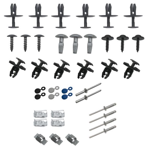 Kit de fixação parcial do para choques frente