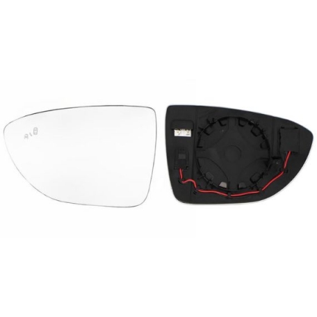 Acessar a peça Vidro + suporte espelho retrovisor esquerdo, convexo, aquecido, side Acessar a peça Vidro + suporte espelho retrovisor esquerdo, convexo, aquecido, side