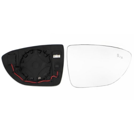 Acessar a peça Vidro + suporte espelho retrovisor direito, convexo, aquecido, side Acessar a peça Vidro + suporte espelho retrovisor direito, convexo, aquecido, side