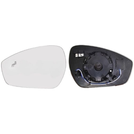 Acessar a peça Vidro + suporte espelho retrovisor esquerdo, convexo, aquecido, side Acessar a peça Vidro + suporte espelho retrovisor esquerdo, convexo, aquecido, side
