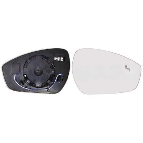 Acessar a peça Vidro + suporte espelho retrovisor direito, convexo, aquecido, side Acessar a peça Vidro + suporte espelho retrovisor direito, convexo, aquecido, side